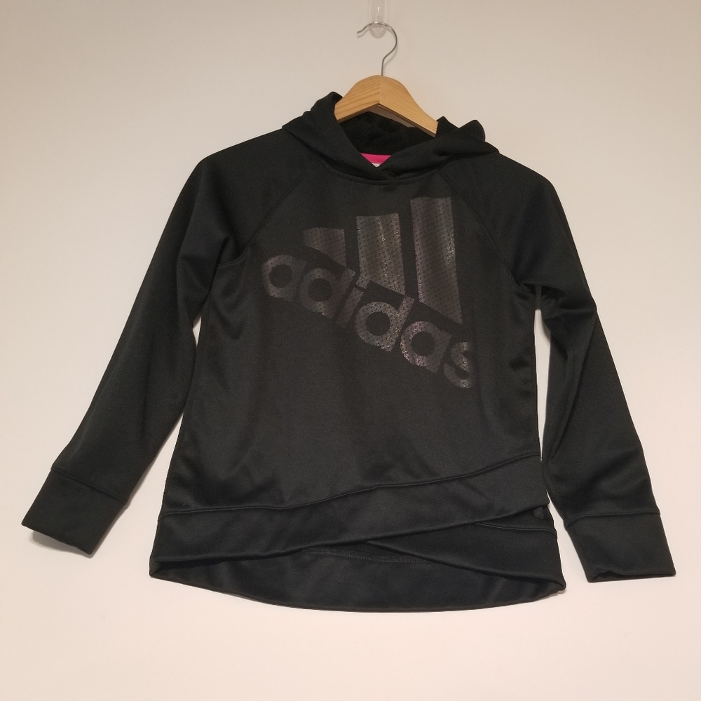 Girls Adidas hoodie size 10-12